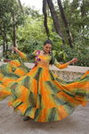 Lw 9263 Laheriya & Bandhej Print Navratri Special Gown Collections